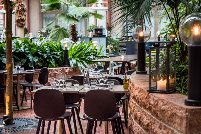 Restaurant table Scandic Infra City Stockholm