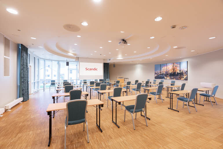 Meeting room at Scandic Vadso