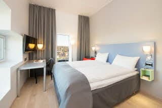 Scandic Lerkendal, room, double bed