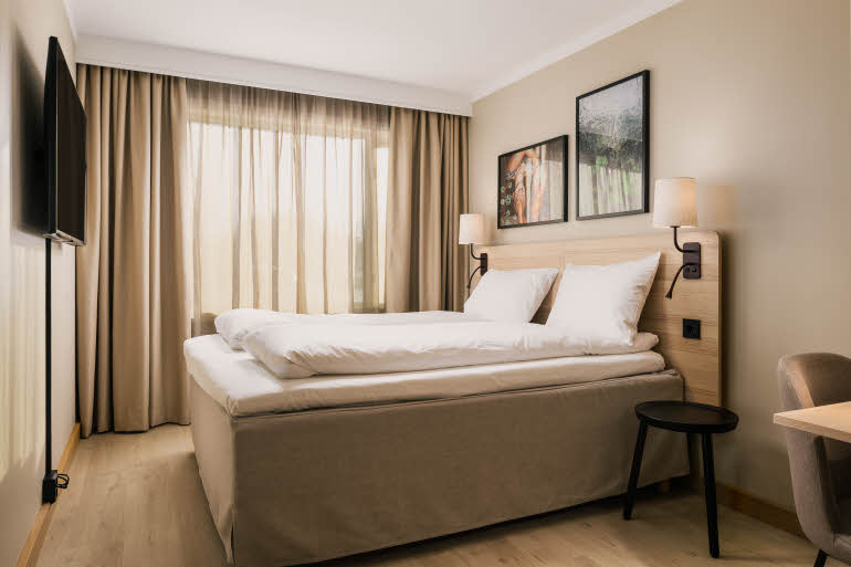 Standard room at Scandic Gardermoen