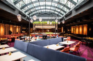 restaurant seating area