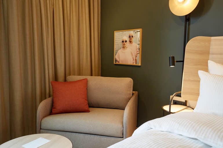 Room detail Scandic Frankfurt Hafenpark