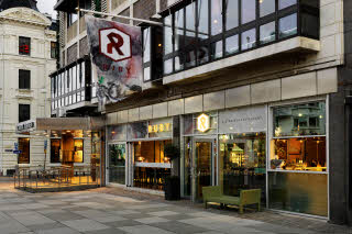 Facade of Scandic Rubinen in Gothenburg