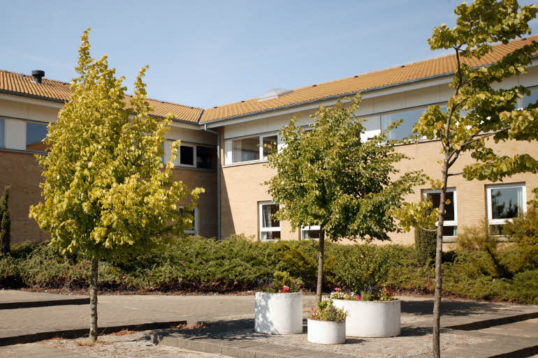 Exterior facade hotel Scandic Aalborg Øst