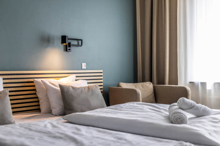 standard room at scandic ringsted
