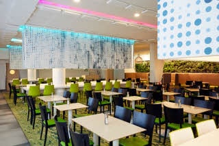 Breakfast area Scandic Berlin Potsdamer Platz Germany