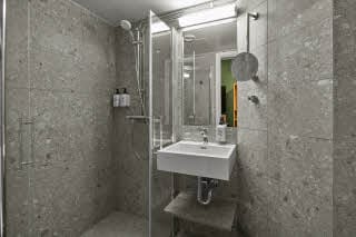 Bathroom at Scandic Lugnet Falun