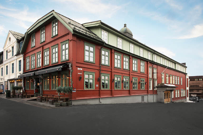 facade of scandic victoria lillehammer in norway