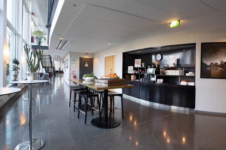 Lobby at Scandic Linköping City