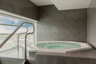 pool at scandic landvetter in gothenburg