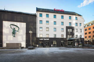 facade of scandic oslo city in norway