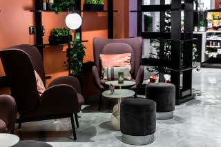Lobby hotel Scandic Uplandia in Uppsala Sweden