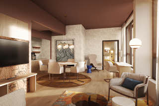The Maud suite at The Dock