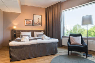 superior king bed room in scandic vaasa finland