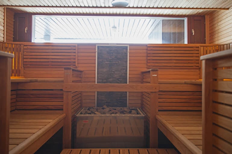Sauna hotel Scandic Espoo Finland
