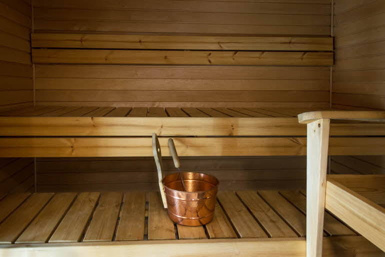 Master Suite, sauna 
