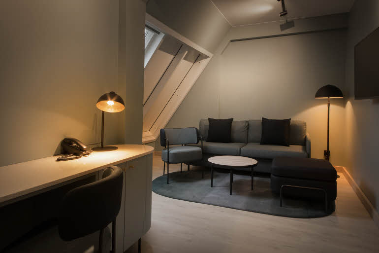 junior suite at scandic victoria lillehammer in norway