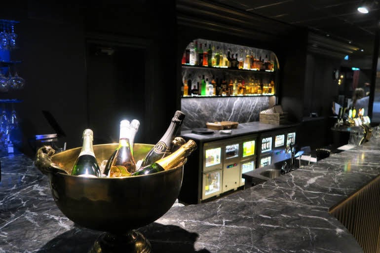 Bar at Scandic Arvika in Sweden