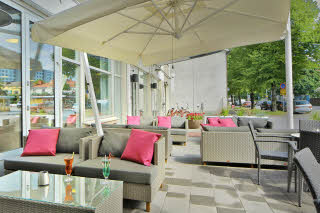 Outdoor terrace Panorama Scandic Pori