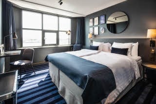 Standard room of Scandic Falkoner in Copenhagen