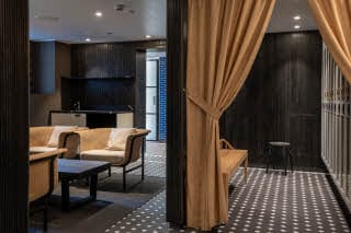 Resting space womens sauna at Scandic Grand Central Helsinki