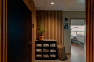 relax area at scandic landvetter in gothenburg