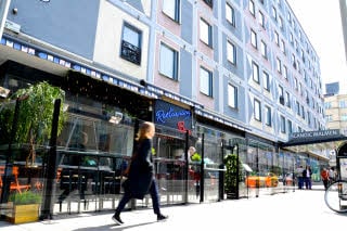 Outdoor bar Scandic Malmen