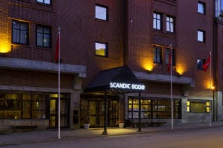 Entrance exterior hotel Scandic Bodø Norway