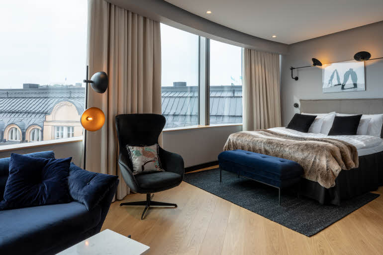 Superior plus room at scandic grand central helsinki