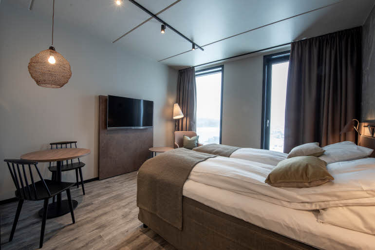 Standard room at scandic sortland