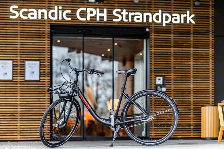 bike at scandic strandpark