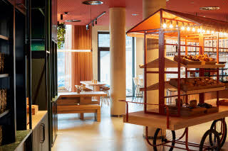 Restaurant bread Scandic Frankfurt Hafenpark