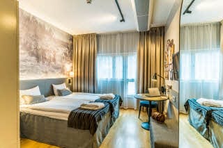Twin Superior room hotel Scandic Skelleftea