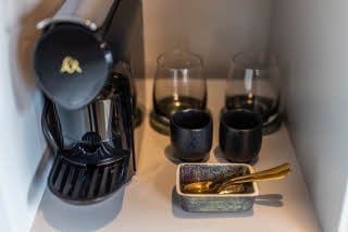 coffee maker at scandic norreport