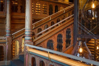 drage stairs at scandic holmenkollen park in oslo