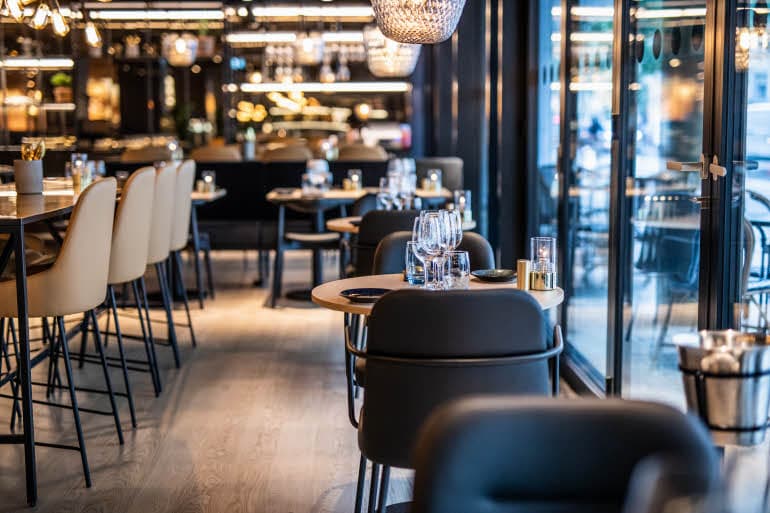restaurant tables