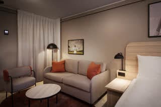 Superior Twin room of Scandic Helsfyr in Norway