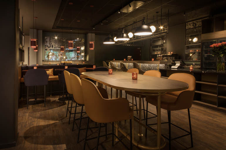 Bistro restaurant-bar Nordic at  Scandic Helsfyr in Norway