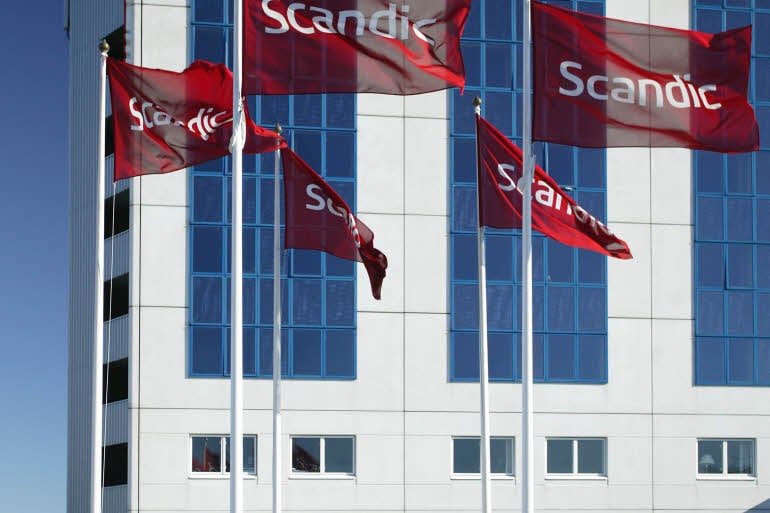 Facade hotel Scandic Kolding