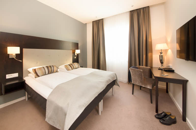 Scandic Park Sandefjord, superior room, double bed, Parkfloy