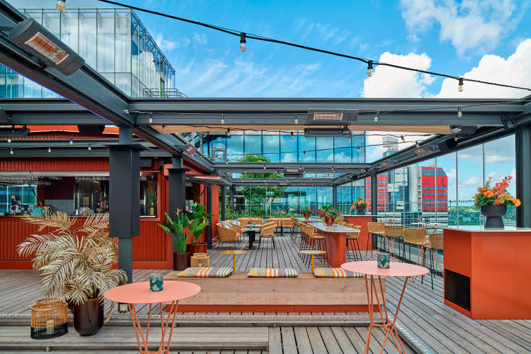 terrace at scandic göteborg central