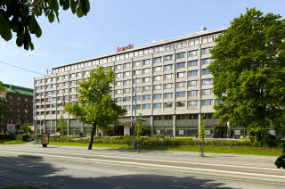 Facade of Scandic Park Helsinki