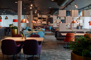 Restaurant and bar at Scandic Luleå