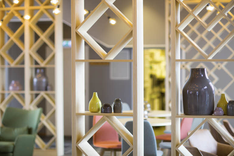 Lobby detail Scandic Svolvaer