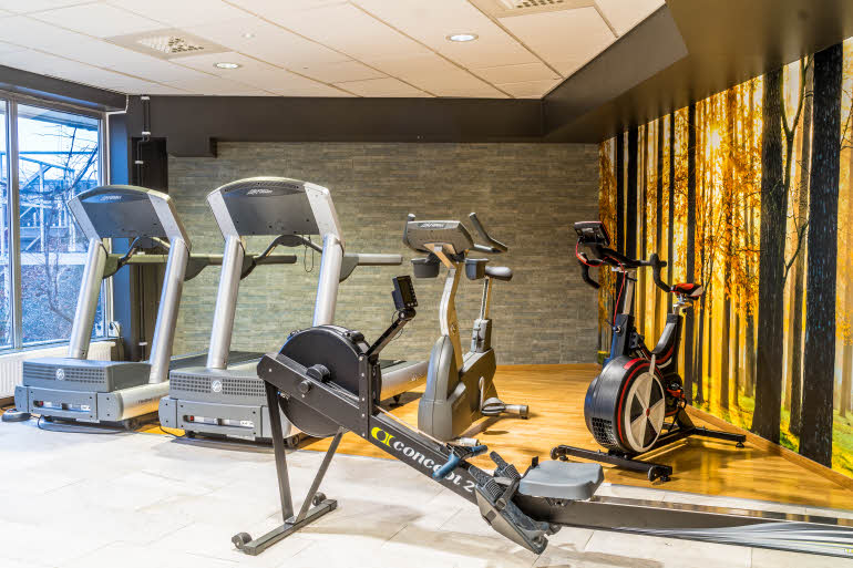 Gym machines Scandic Elmia