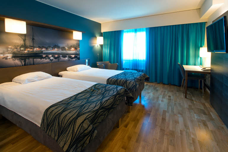 Superior room hotel Scandic Oulu Station 