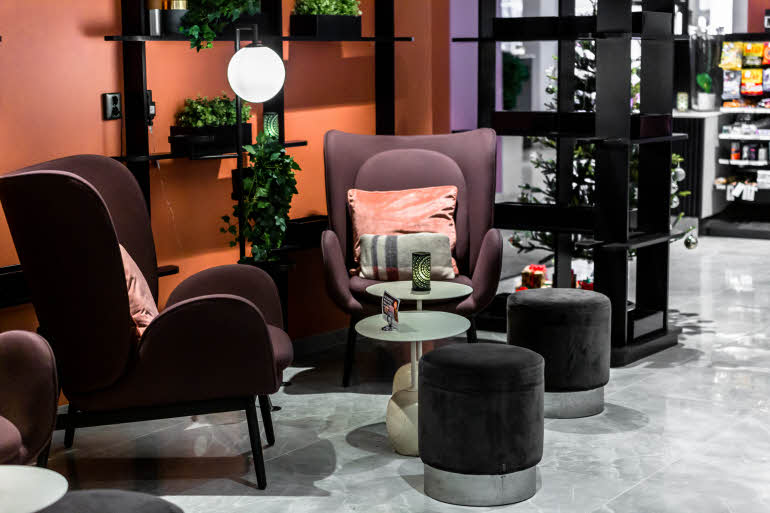 Lobby hotel Scandic Uplandia in Uppsala Sweden