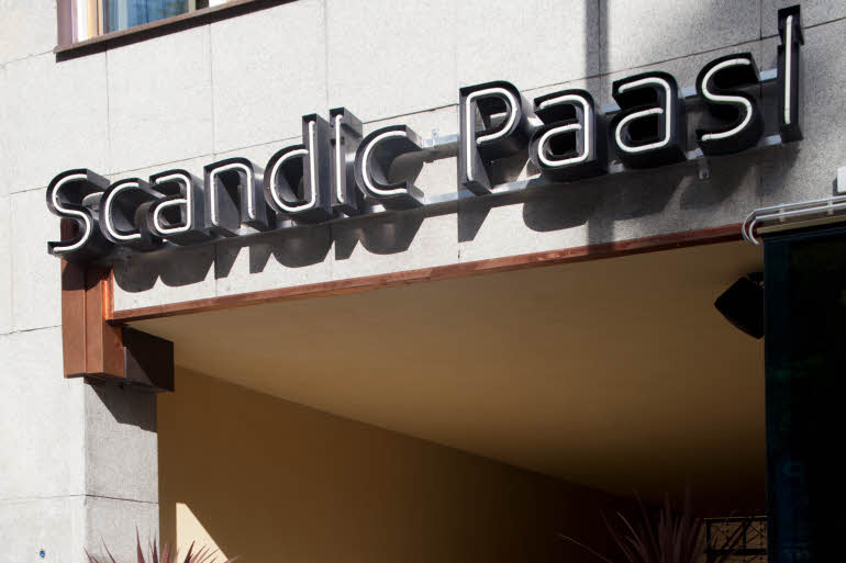 Entrance Scandic Paasi Helsinki
