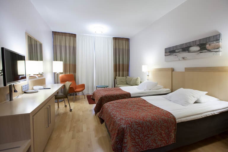 Standard room hotel Scandic Oulu City