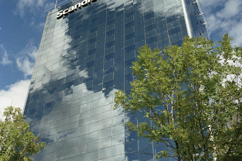 Exterior facade Scandic Infra City Stockholm